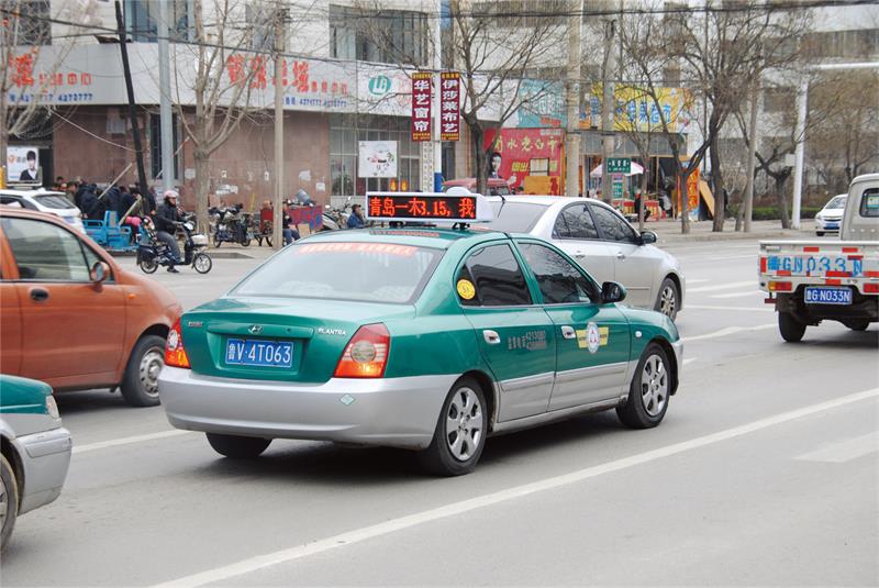 出租車(chē)車(chē)屏廣告